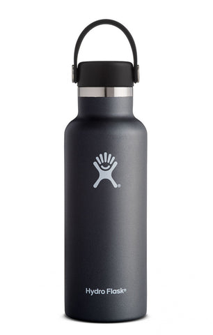 Hydro Flask 18 Oz Standard Mouth Black