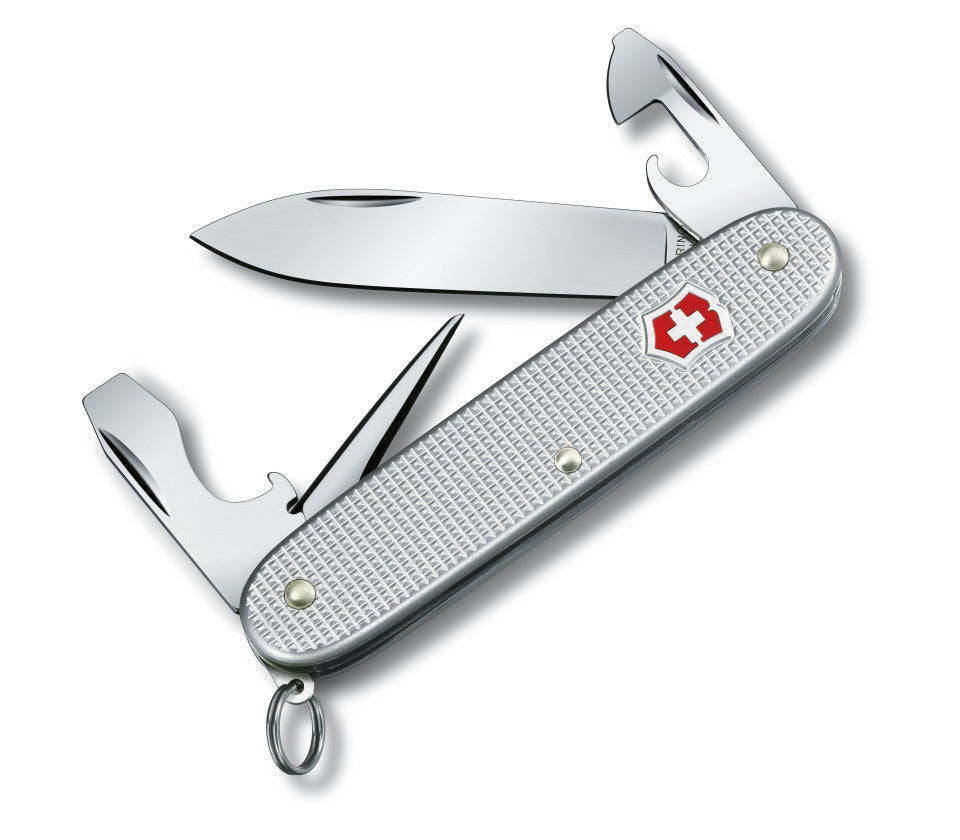 Victorinox Swiss Army Steel Knife Classic Multi-Tool, w/ Key Ring, Red