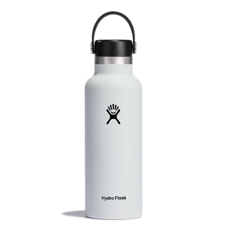 Hydro Flask W18TS110 Mouth 18 oz. Wide Water Bottle, 532 ml, White